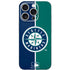 MLB Seattle Mariners Split iPhone 16 Pro Skin