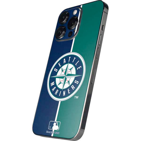 MLB Seattle Mariners Split iPhone 16 Pro Skin