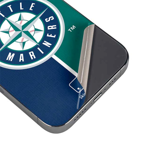 MLB Seattle Mariners Split iPhone 16 Pro Skin