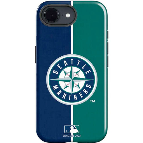 MLB Seattle Mariners Split iPhone 16e Impact Case