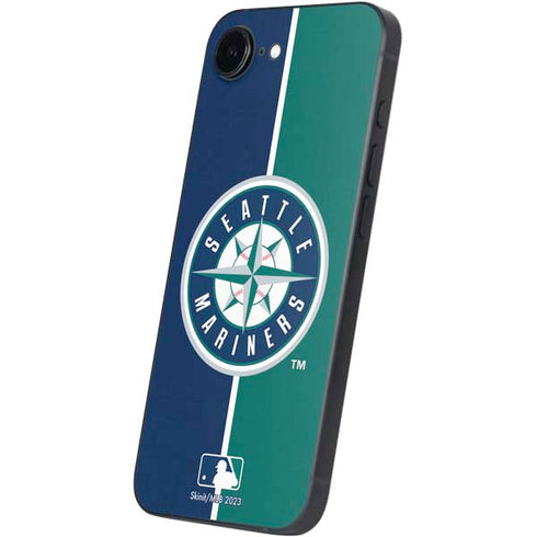 MLB Seattle Mariners Split iPhone 16e Skin
