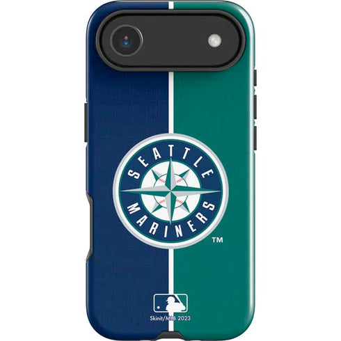 MLB Seattle Mariners Split iPhone 17 Air Impact Case