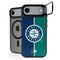 MLB Seattle Mariners Split iPhone 17 Air Kickstand Case