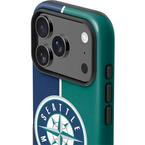 MLB Seattle Mariners Split iPhone 17 Pro Impact Case