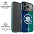 MLB Seattle Mariners Split iPhone 17 Pro Magsafe Impact Case