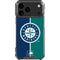 MLB Seattle Mariners Split iPhone 17 Pro Max Clear Case