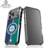 MLB Seattle Mariners Split iPhone 17 Pro Max Clear Case