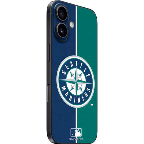 MLB Seattle Mariners Split iPhone 17 Skin