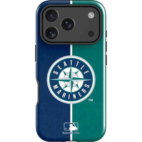 MLB Seattle Mariners Split iPhone 18 Pro Impact Case
