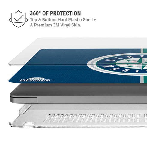 MLB Seattle Mariners Split MacBook Cases