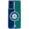 MLB Seattle Mariners Split Moto G Play 4G (2024) Clear Case
