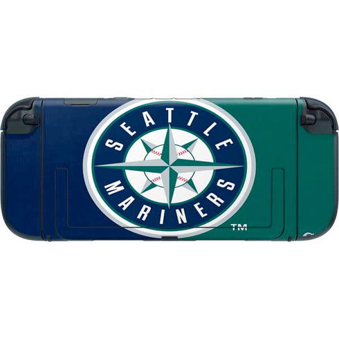 MLB Seattle Mariners Split Nintendo Switch 2 (2025) with Joy-Con Skin
