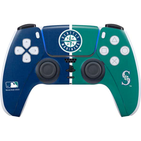 MLB Seattle Mariners Split PlayStation PS5 Skins