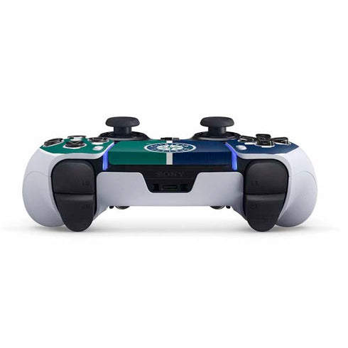 MLB Seattle Mariners Split PS5 DualSense Edge Pro Controller Skin