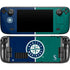 MLB Seattle Mariners Split Steam Deck Handheld Gaming Computer Skin
