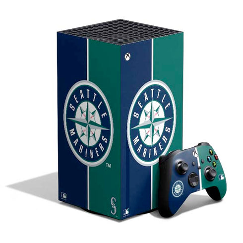 MLB Seattle Mariners Split XBox Series X Digital Edition Bundle Skin