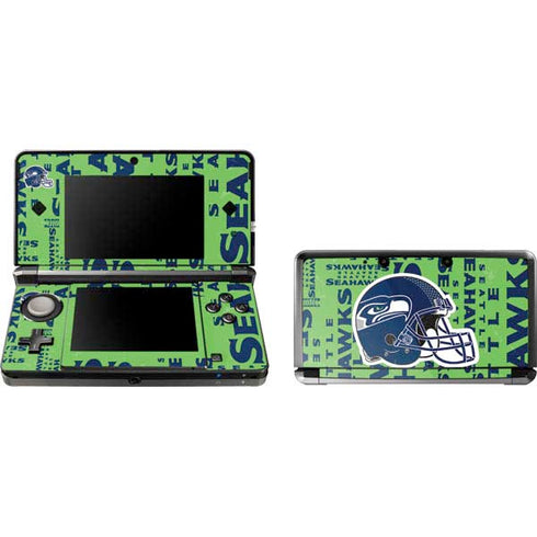 NFL Seattle Seahawks - Blast Green Nintendo Skins