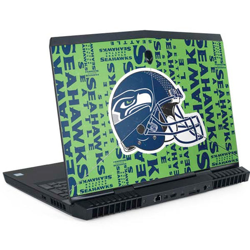NFL Seattle Seahawks - Blast Green Dell Alienware Skin