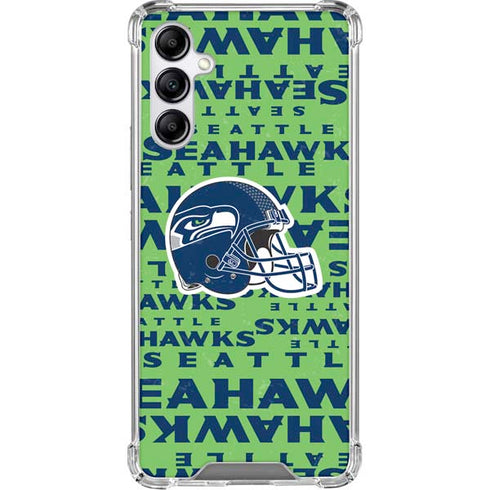 NFL Seattle Seahawks - Blast Green Gabb Phone 4 Clear Case