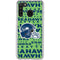 NFL Seattle Seahawks - Blast Green Galaxy A21 Clear Case