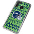 NFL Seattle Seahawks - Blast Green Galaxy A21 Clear Case