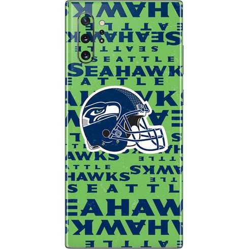 NFL Seattle Seahawks - Blast Green Galaxy Note 10 Plus Skin