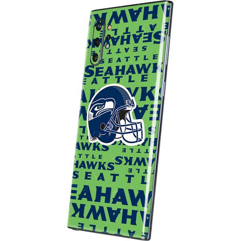 NFL Seattle Seahawks - Blast Green Galaxy Note 10 Plus Skin