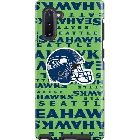NFL Seattle Seahawks - Blast Green Galaxy Note 10 Pro Case