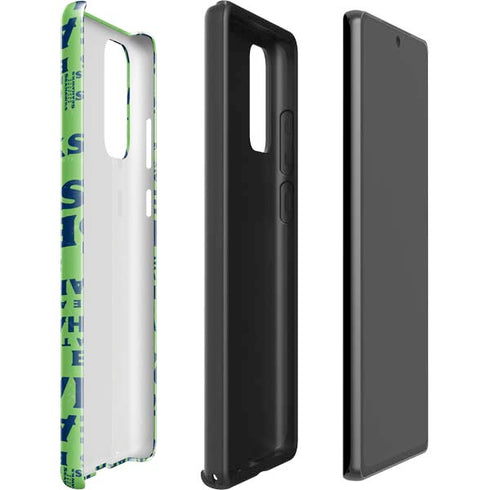 NFL Seattle Seahawks - Blast Green Galaxy Note20 5G Pro Case