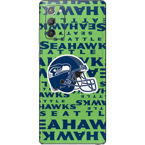 NFL Seattle Seahawks - Blast Green Galaxy Note20 5G Skin