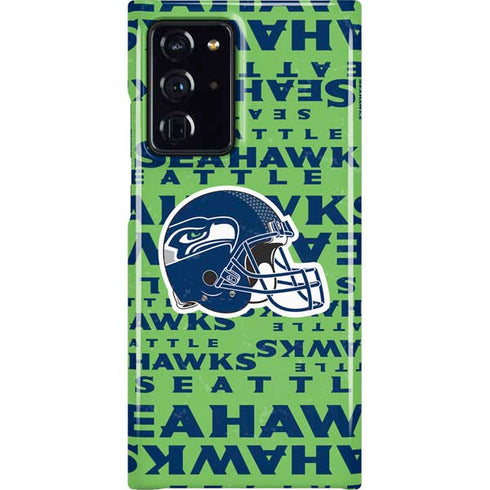 NFL Seattle Seahawks - Blast Green Galaxy Cases
