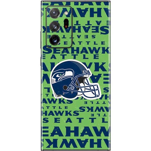 NFL Seattle Seahawks - Blast Green Galaxy Note20 Ultra 5G Skin