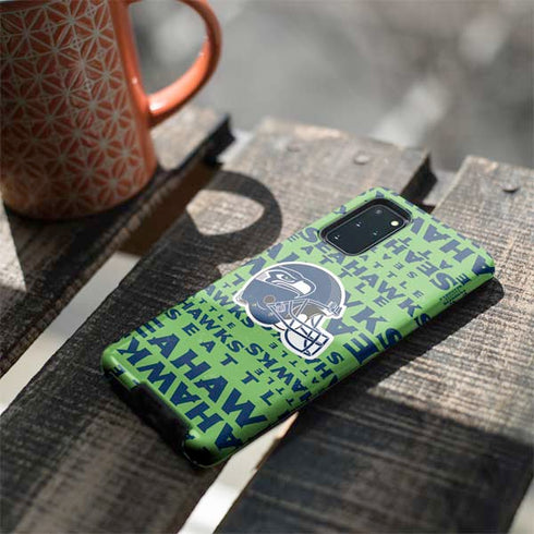 NFL Seattle Seahawks - Blast Green Galaxy S20 Plus Pro Case