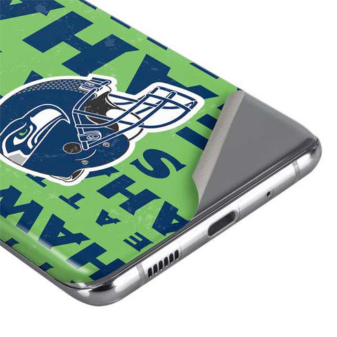 NFL Seattle Seahawks - Blast Green Galaxy S20 Ultra 5G Skin