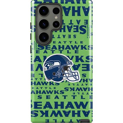 NFL Seattle Seahawks - Blast Green Galaxy S23 Ultra Pro Case