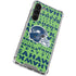 NFL Seattle Seahawks - Blast Green Galaxy S24 FE Clear Case