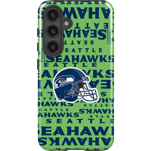 NFL Seattle Seahawks - Blast Green Galaxy S25 Impact Case
