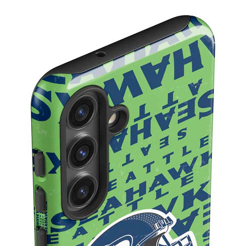 NFL Seattle Seahawks - Blast Green Galaxy S25 Impact Case