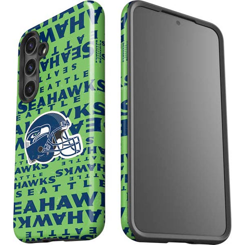 NFL Seattle Seahawks - Blast Green Galaxy S25 Impact Case