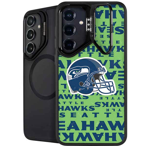 NFL Seattle Seahawks - Blast Green Galaxy S24 Plus Kickstand Case