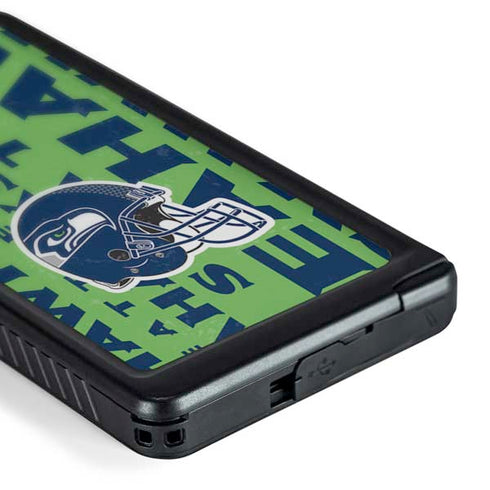 NFL Seattle Seahawks - Blast Green Galaxy S24 Ultra Waterproof Case