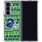 NFL Seattle Seahawks - Blast Green Galaxy Z Fold5 5G Clear Case