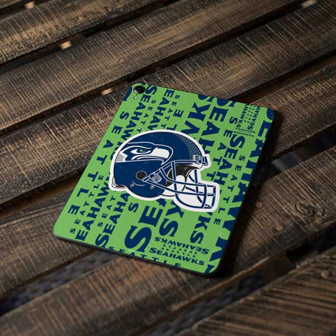 NFL Seattle Seahawks - Blast Green Apple iPad Pro Skin