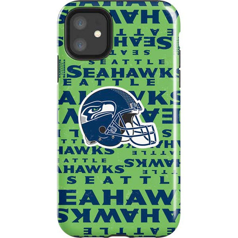 NFL Seattle Seahawks - Blast Green iPhone 11 Impact Case