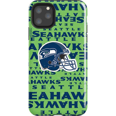 NFL Seattle Seahawks - Blast Green iPhone 11 Pro Max Impact Case