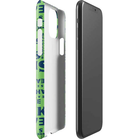 NFL Seattle Seahawks - Blast Green iPhone 11 Pro Max Lite Case