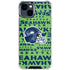 NFL Seattle Seahawks - Blast Green iPhone 15 Clear Case