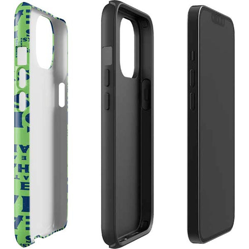 NFL Seattle Seahawks - Blast Green iPhone 15 Impact Case