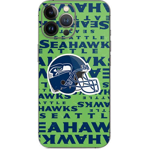NFL Seattle Seahawks - Blast Green iPhone 15 Pro Max Skin