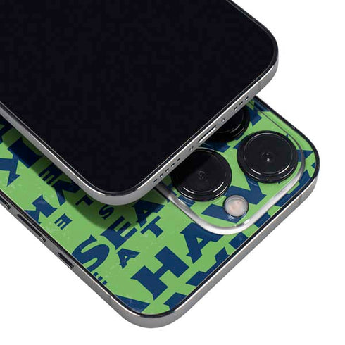 NFL Seattle Seahawks - Blast Green iPhone 15 Pro Max Skin